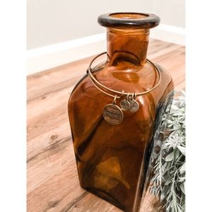 Alex & Ani Gold Completely Blessed Charm Bangle